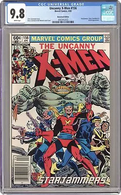 Buy Uncanny X-Men #156N CGC 9.8 Newsstand 1982 4065453002 • 324.15£