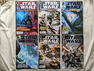 Buy Star Wars Legacy 6 Issue Comic Book Lot 7 8 9 12 13 18 Newsstand Dark Horse • 23.94£