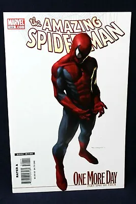 Buy Amazing Spider-Man #544 One More Day Spider-Man Variant 2007 Marvel F+ • 12.45£