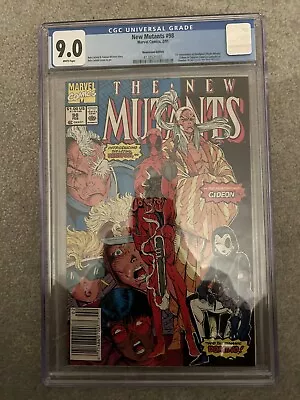 Buy New Mutants 98 Newsstand CGC 9.0 • 320£