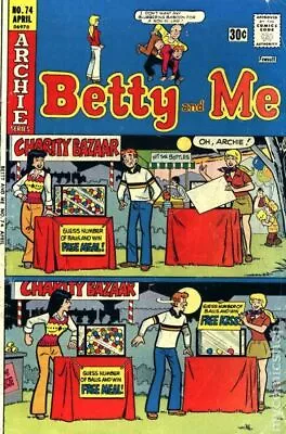 Buy Betty And Me #74 VG 1976 Stock Image Low Grade • 3.02£