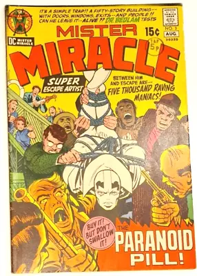 Buy Mister Miracle 3 DC 1971 1st Full App Of Doctor Bedlam Vfn • 24.99£