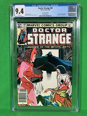 Buy Doctor Strange #60 - Marvel - CGC 9.4 WP - 1983 - Newsstand Edition • 64.87£