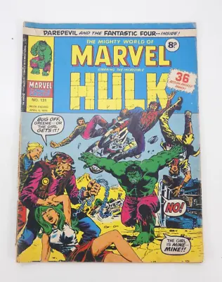 Buy Hulk Comics #131 Marvel April 1975 Vintage RARE Comic Book Superhero Avengers • 7.99£