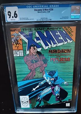 Buy Uncanny X-men 256 Cgc 9.6  1989 1st New Psylocke Jim Lee Art! • 59.96£