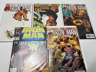 Buy Lot 5 Marvel Comics Books “The Invincible Iron Man” Vintage #27/28/29/30/228 • 9.48£