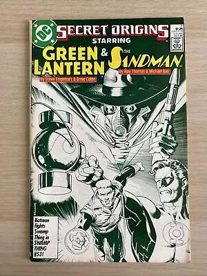 Buy Secret Origins 7 - Starring Green Lantern & Sandman  - DC Comics • 2£