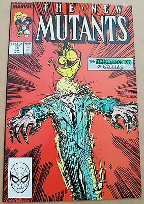 Buy New Mutants (Vol. 1) #64 - MARVEL Comics - June 1988 - FINE- 5.5 • 1.50£