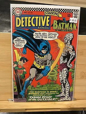 Buy Detective Comics #356 1st App The Outsider Sept. 1966 VF • 43.97£