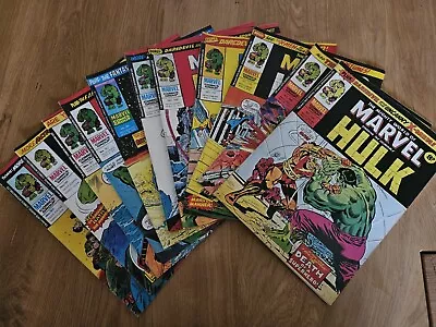 Buy Mighty World Of Marvel #180-190 Marvel UK Magazine 1976 Hulk FF Daredevil • 59.30£