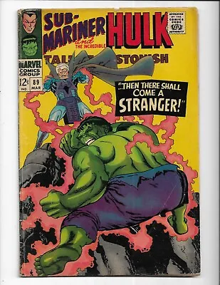 Buy Tales To Astonish 89 - Vg 4.0 - Stranger - Namor - Incredible Hulk (1967) • 14.23£