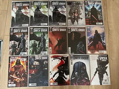 Buy Star Wars: Darth Vader Collection Of 15 Issues (including 1st Black Krrsantan) • 9.99£