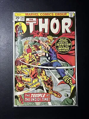 Buy Thor #245 Marvel Comics (Mar, 1976) 7.0 1st He Who Remains Disney+ Loki 🔥 • 12.06£