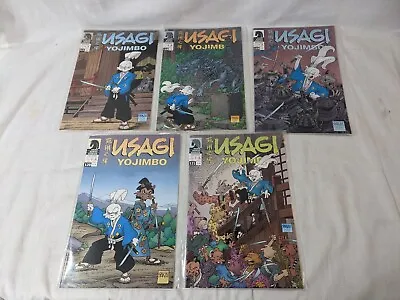 Buy 5x Comic Run Lot: Usagi Yojimbo, Issues #117- 121 - Dark Horse, 2009 3rd Series • 63.96£