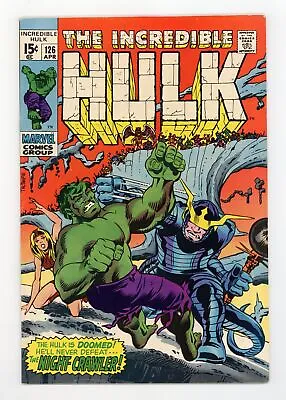 Buy Incredible Hulk #126 VG+ 4.5 1970 • 35.68£