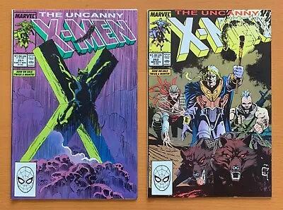 Buy Uncanny X-Men #251 & 252 Fever Dream Both Parts (Marvel 1989) 2 X VF/NM Comics • 22.12£