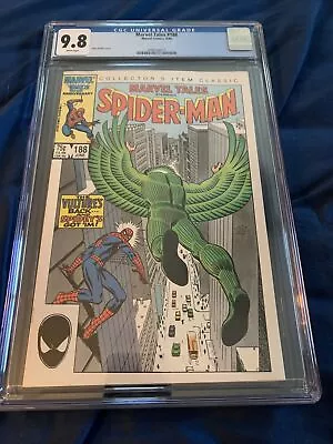 Buy Marvel Tales #188 1986 CGC 9.8 Spider-Man Vulture !!! • 59.38£