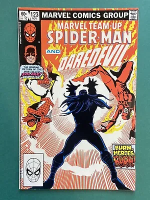 Buy Marvel Team-Up #123 FN/VF (1982) Spider-Man & Daredevil, Direct Ed. • 5.99£