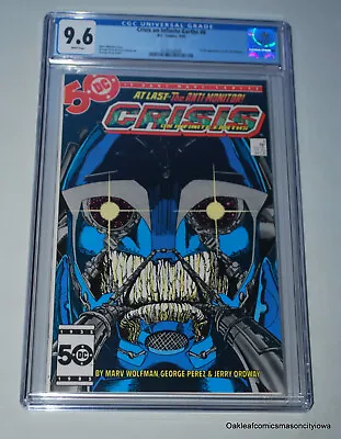 Buy Crisis On Infinite Earths #6 CGC 9.6 1985 1st Full App Of The Anti-Monitor • 47.97£