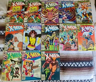 Buy Uncanny X-men Comic Vol 1 No. 161-168, 170-173. Sept 1982- Sept 1983 See Photos • 157.08£