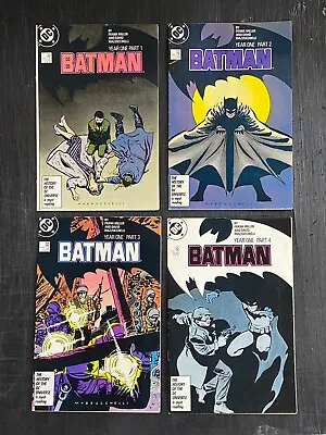 Buy Batman (1940) #'s 404 405 406 407 Complete FN+ (6.5)  Year One  Lot Frank Miller • 47.96£