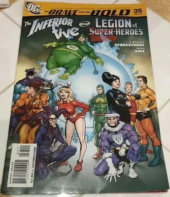 Buy The Brave And The Bold #35 Inferior Five Legion Of Super-Heroes DC Comics 2010 • 6.50£