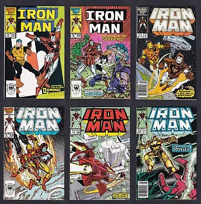 Buy Iron Man #213-218 Early Julia Carpenter App Marvel 1986 1st Deep Sea Armor • 15.83£