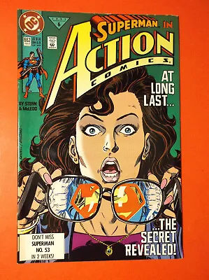 Buy Action Comics # 662 - Fn 6.0 - Clark Kent Reveals His Identity To Lois Lane • 3.18£