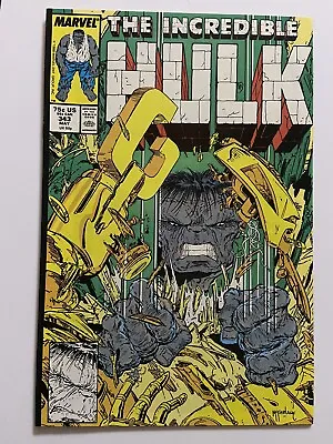 Buy The Incredible Hulk # 343 May 1988 1st App Of Rock And Redeemer Todd Mcfarlane • 10.39£