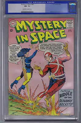 Buy Mystery In Space #85 DC Pub 1963 CGC 9.2 (Near MInt -) Old Label • 355.77£