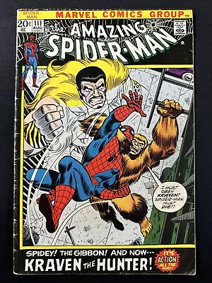 Buy The Amazing Spider-Man #111 Marvel Comics 1st Print Bronze Age 1972 Good/VG • 11.85£