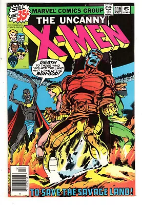 Buy Uncanny X-men #116 (1978) - Grade 8.0 - Ka-zar And Zabu Appearance! • 39.98£