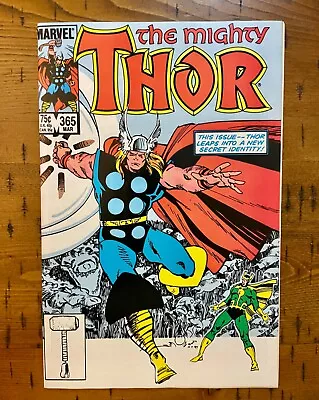 Buy THOR #365 NM 1st Thor Frog Of Thunder Walter Simonson 1986 Marvel • 21.55£