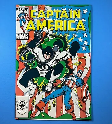 Buy Captain America #312 1st Appearance Flag Smasher MARVEL COMICS 1985  • 14.46£