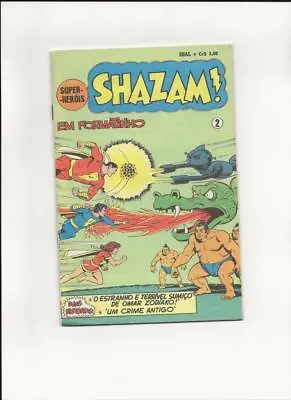 Buy Super-Herois #2 1976 Brazilian Shazam Marvel Family Cover ! • 15.88£