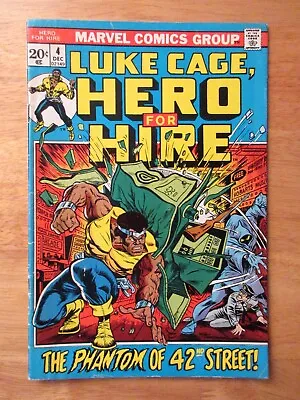 Buy Luke Cage, Hero For Hire #4 (1972) Vg • 6.69£