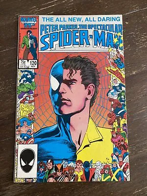 Buy The Spectacular Spider-Man #120 (Marvel 1986) Key - Marvel 25th Anniversary VF+  • 9.49£