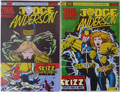 Buy 2000 AD Presents (Quality) X2 (#5, #6) Anderson Skizz Abelard Snazz Dark Judges • 1.50£