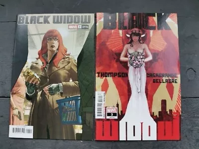Buy Black Widow #2(Variant Cover De Iulis)2020. +#3 Marvel Comics 2021.V/F Cdtn  • 2£