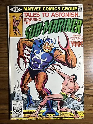 Buy Tales To Astonish 12 Direct Namor Sub-mariner Roy Thomas Marvel Comics 1980 • 2.81£