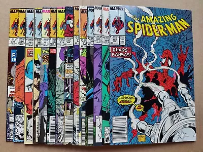 Buy Lot Of 12 Amazing Spider-Man 302 304 305 308 312-314 319-325 All Todd McFarlane • 98.97£