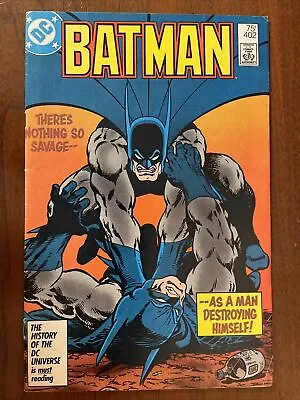 Buy Batman 402 2nd Print DC Comics 1986 • 4£