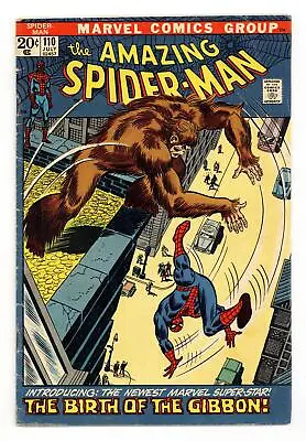 Buy Amazing Spider-Man #110 VG 4.0 1972 • 17.39£