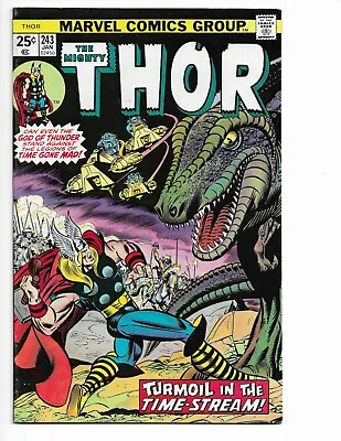 Buy Thor 243 - Vf 8.0 - Jane Foster - Zarrko - Odin - 1st Cameo Time-twisters (1976) • 27.98£