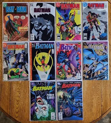 Buy Batman DC Comics Lot Of 10 Comic Books Minor Key #292 407 416 442 614 654 & More • 31.59£