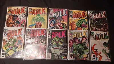 Buy Incredible Hulk Lot (10) 290- 299 Grades In Description All In Ultra Pros • 39.64£