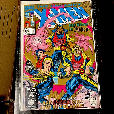 Buy Uncanny X-Men #282 (November 1991) Gold Second Printing - 1st Full Bishop • 14.19£