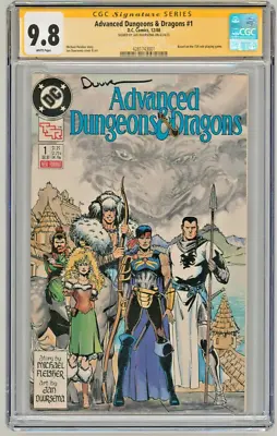 Buy CGC SS 9.8 SIGNED Jan Duursema TSR AD&D Advanced Dungeons & Dragons #1 DC Comics • 556.50£