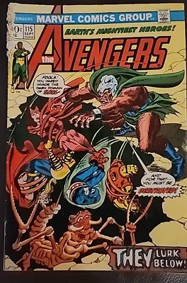 Buy Avengers #115 John Romita/ Mike Esposito Cover Marvel 1973 • 2.39£