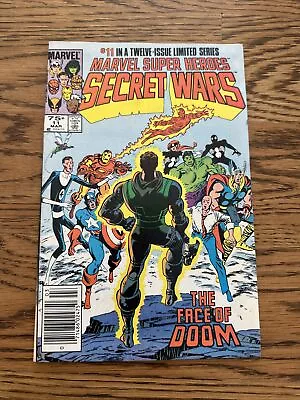 Buy Marvel Super-Heroes Secret Wars #11 (1985) The Face Of Dr Doom! Newsstand FN/VF • 9.58£